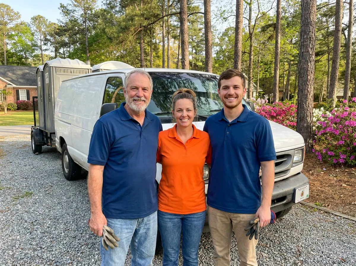 Hollowbrook Portable Toilets portable toilet rentals team in Augusta, GA